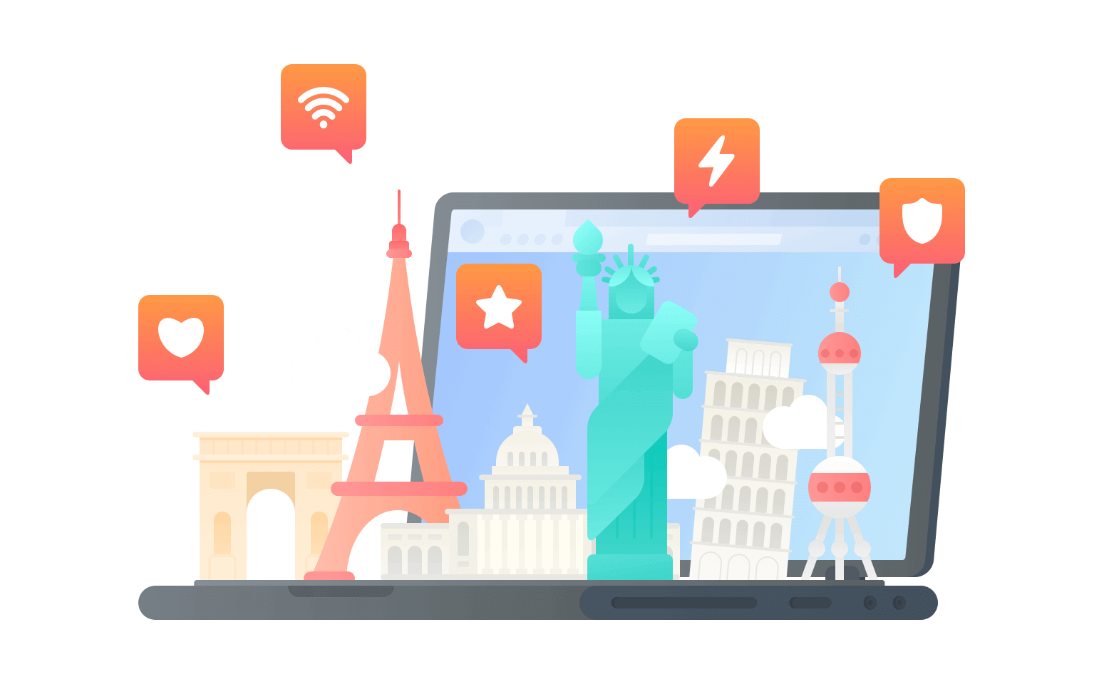 在法罗群岛连接到中国的软件 - 返华VPN
